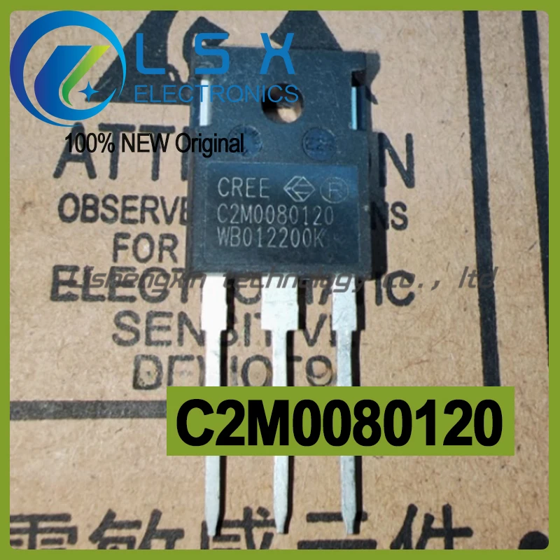 

2pcs C2M0080120 C2M0080120D TO-247 1200V 36A New and Original