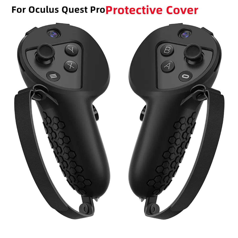 

VR Handle Grip Non-slip Silicone Protective Cover Shell Protective Case For Oculus Quest Pro VR Real Virtual Glasses Accessories