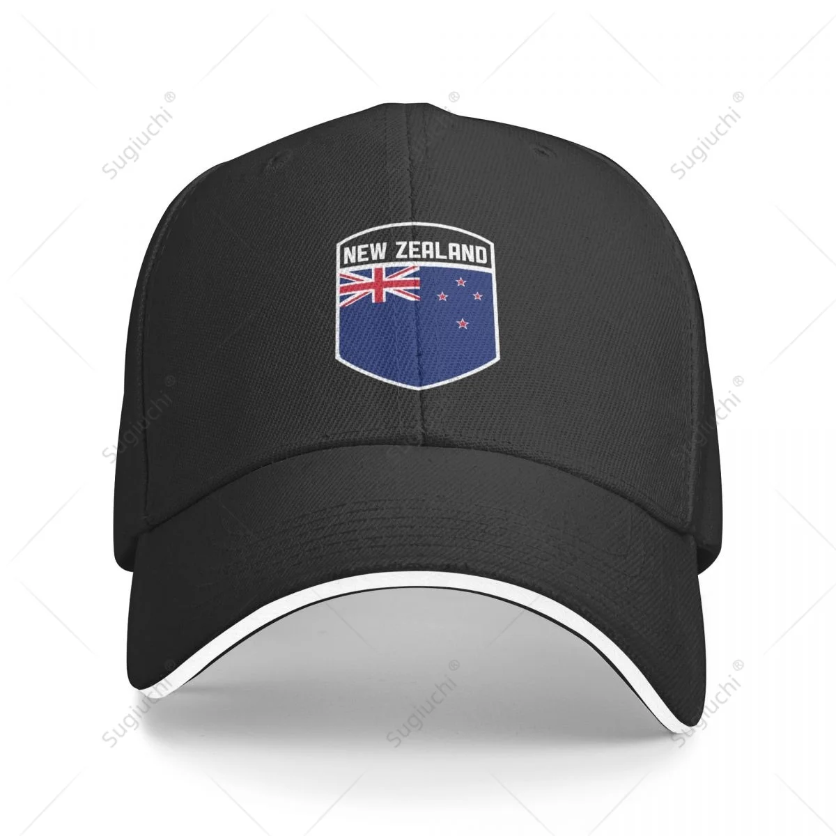 Multifunction New Zealand Flag Shield Sandwich Baseball Cap Men Sports Casual Caps Golf Hat Fishing Outdoors