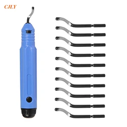 CJLY Trimming Knife Scraper Deburring Tool Deburring Cutters Set Burr Remover Hand Tool for Wood Plastic Aluminum Copper  Steel