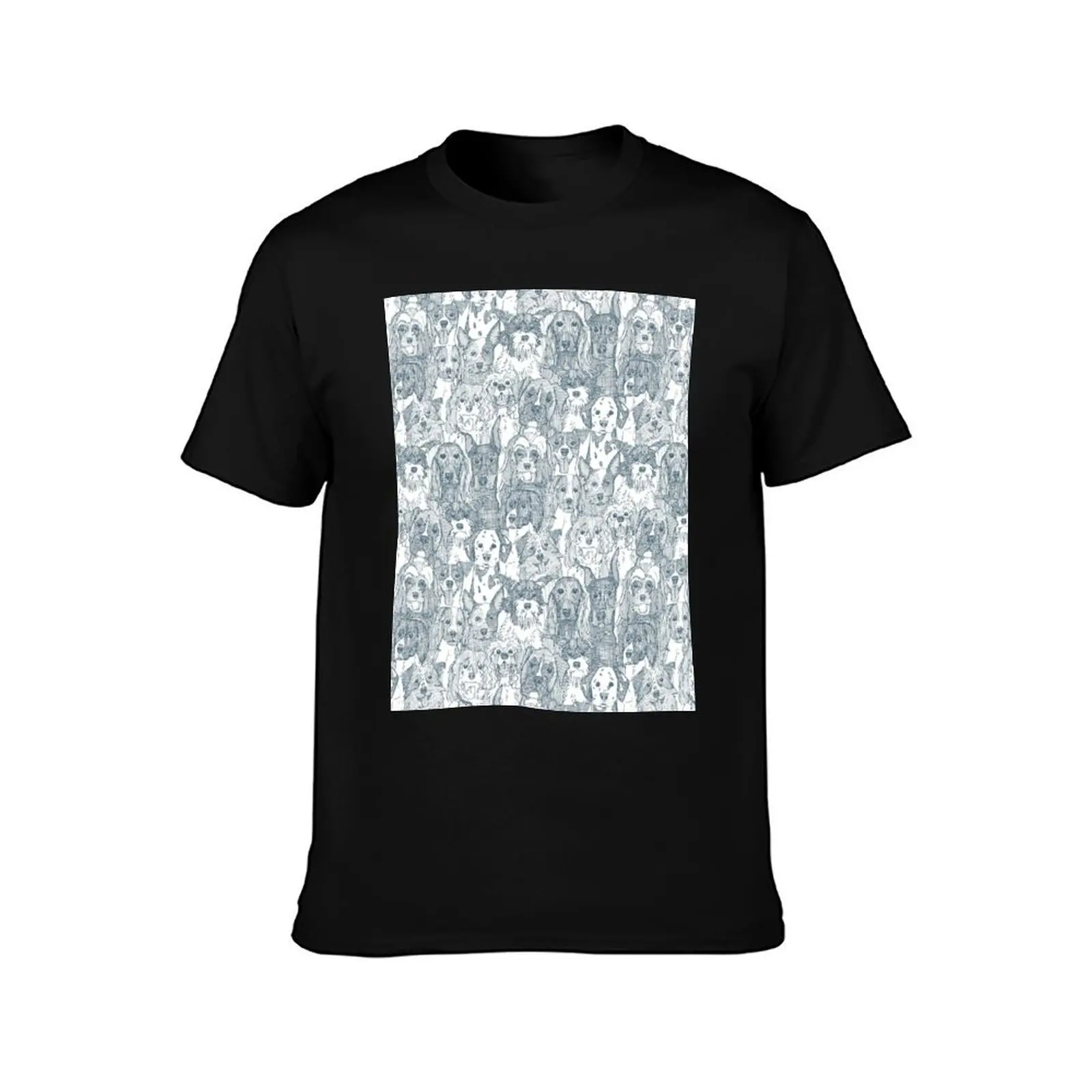 dogs aplenty bluestone T-Shirt Work Wear Breathable Tee