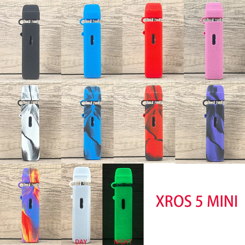 1pcs Soft Xros 5 Mini Case Silicone Cover Shield Wrapped Skin Compatible with Latest Design for Xros 5 Mini Protective Case