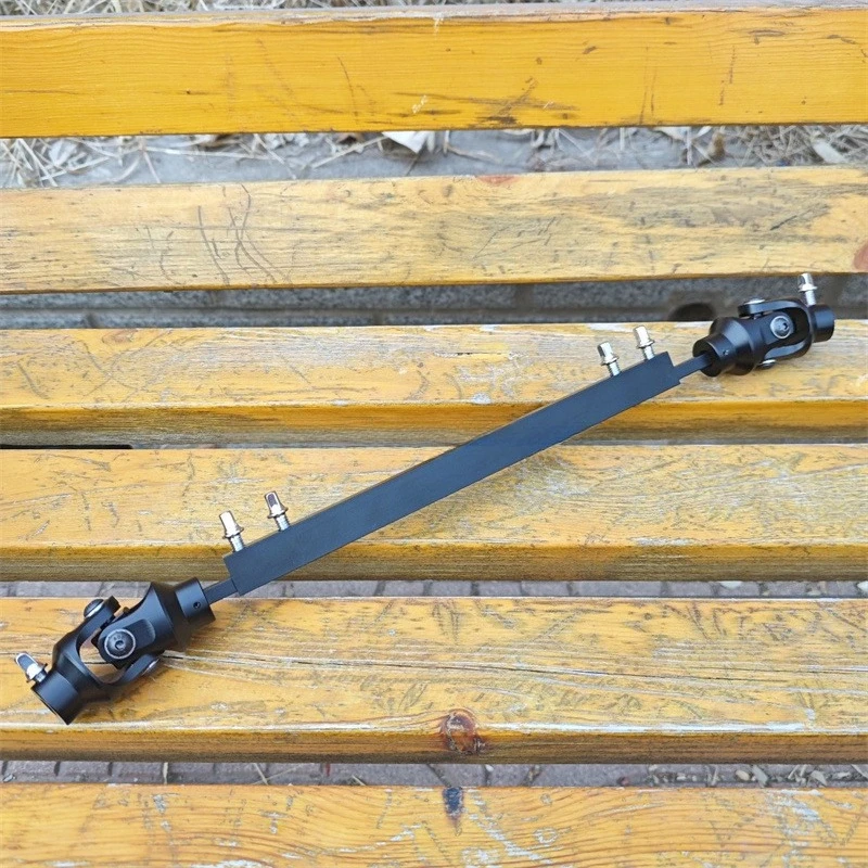 Twin Pedal Accessory Heavy Duty Machined Linkage Couplers Drive Shaft Connector Driveshaft for DW Double Pedals Bearings Linkage