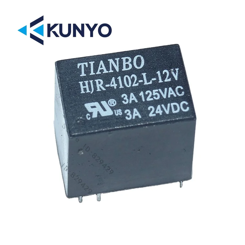 

12v relay price HJR-4102-L-12V DC DIP-6