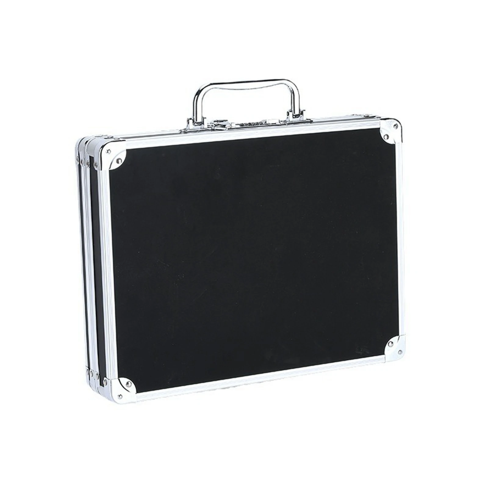 Mini Aluminum Case Tool Case,Aluminum Briefcase with Handle Hard Briefcases Aluminum Hard Case for Electronic Tools Storage