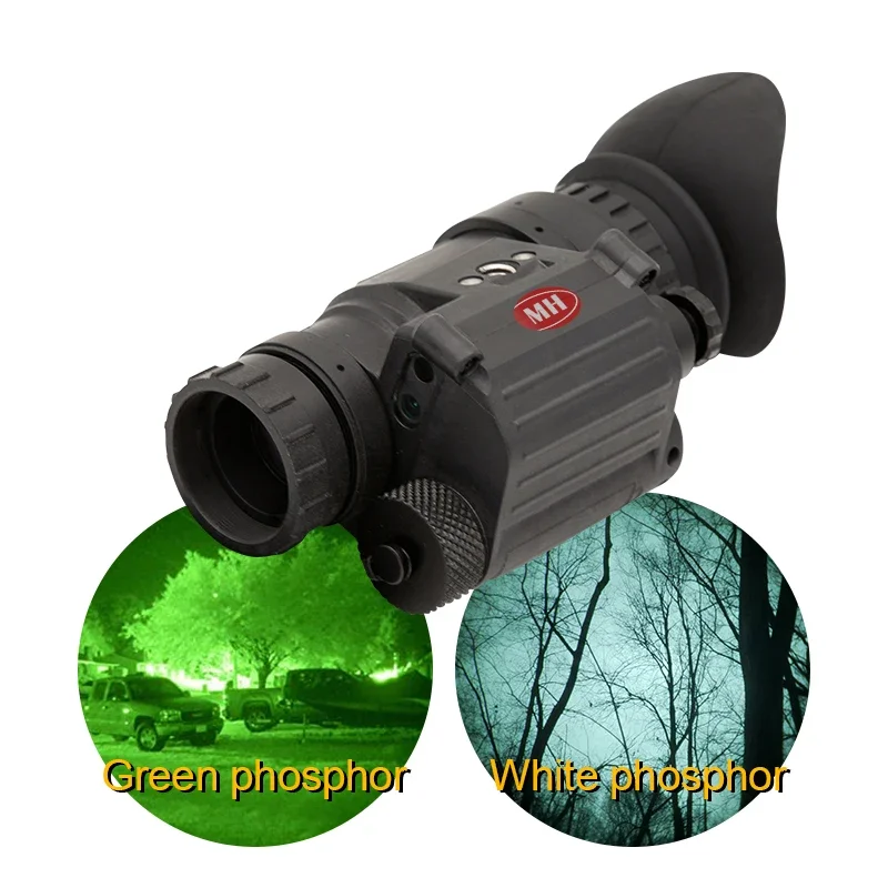 PVS14 Cheap Price FOV 40 Monocular Gen2+/Gen 3 Real  White Phosphor High Resolution 64+ IP67 Night Vision Scope