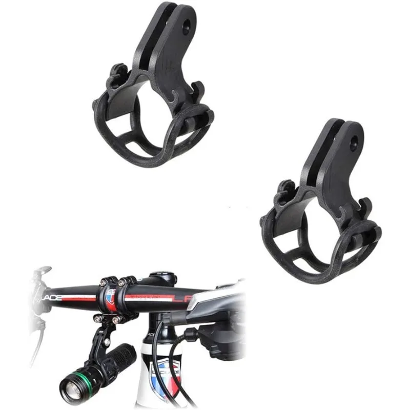 

Bicycle Light Torch Flashlight Holder Clip Mount Bracket for Road Bike Cycling Part Adjusted Compatible with Gopro Camera Mount