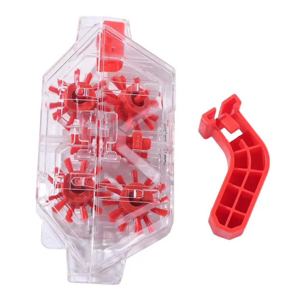ABS Bicycle Chain Cleaner Transparent Degreasing Immersion Chain Washer Oil Pollution Cleaning Visualization