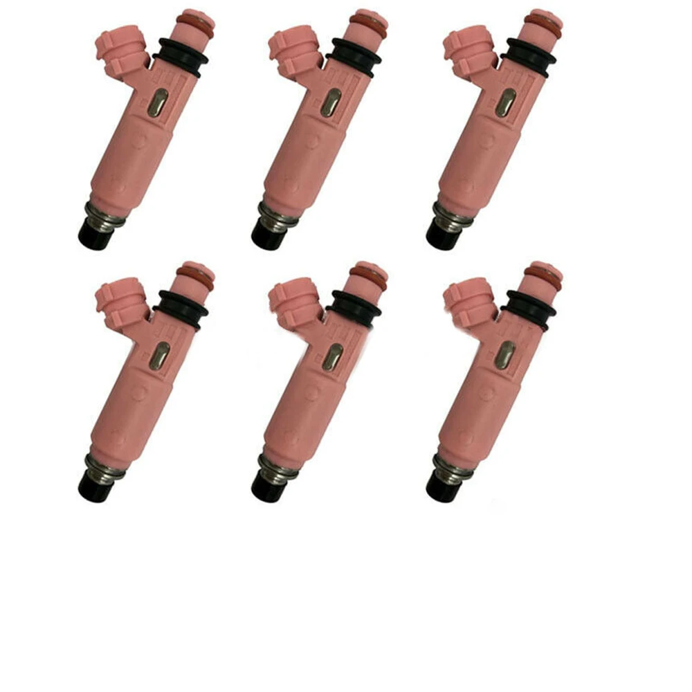 6pcs Fuel Injector Nozzle For 2002-2008 Toyota-Lexus RX300 RX330 RX350 23250-20030 23209-20030