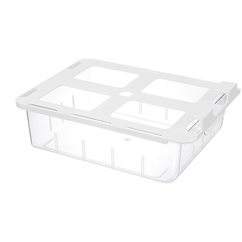 Clear Plastic Wall-mounted Storage Box for Underwear, Socks with Dividers, Pull Out Racks for Closet, Hanging Organizer