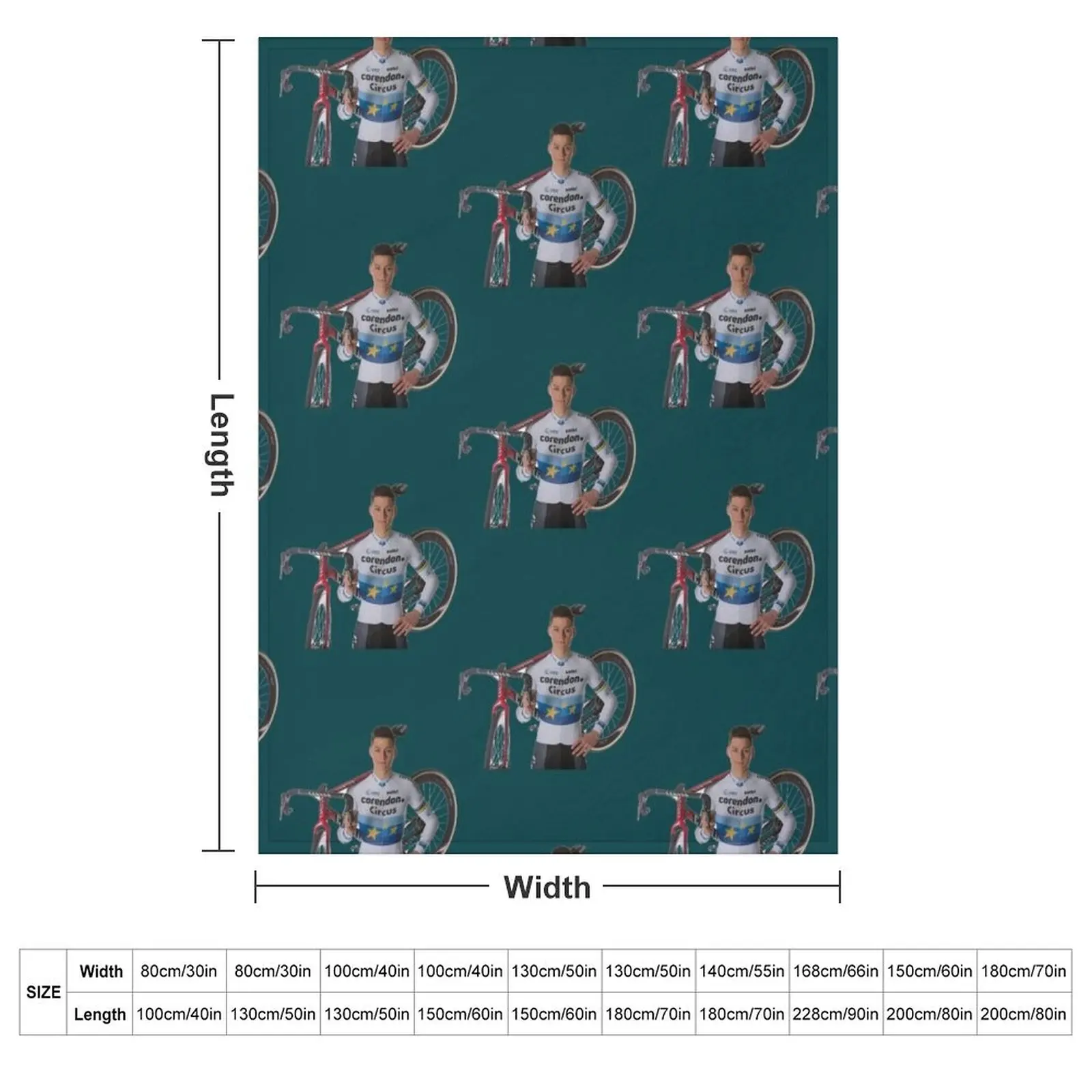 Mathieu Van der Poel Throw Blanket couch cozy soft plush fuzzy picnic outdoor blanket