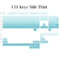 134 keys Side