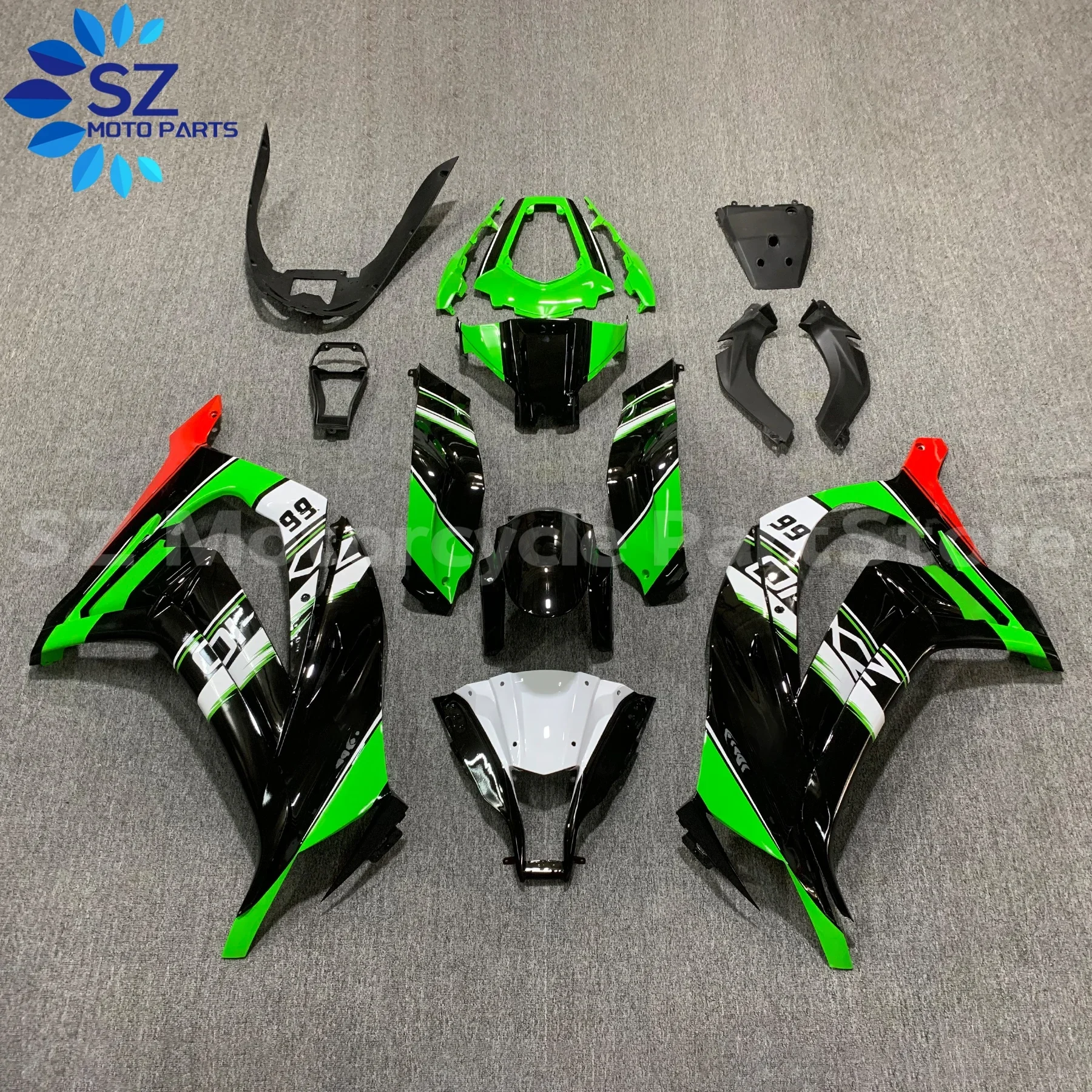 

New ABS Whole Motorcycle Fairings Kit fit for ZX-10R ZX10R zx 10r 2011 2012 2013 2014 2015 Bodywork full fairing kits set