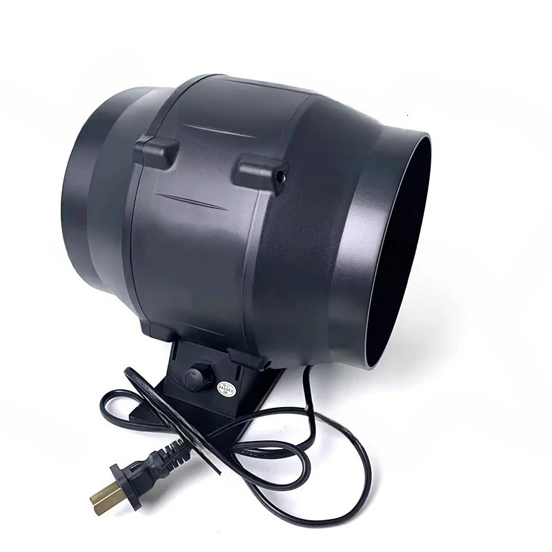 8 Inch/ 6 Inch Ventilation Fan 110V-240V Blower Exhaust Fan Waterproof Air Ventilator Pipe Extractor With Stepless Speed Control