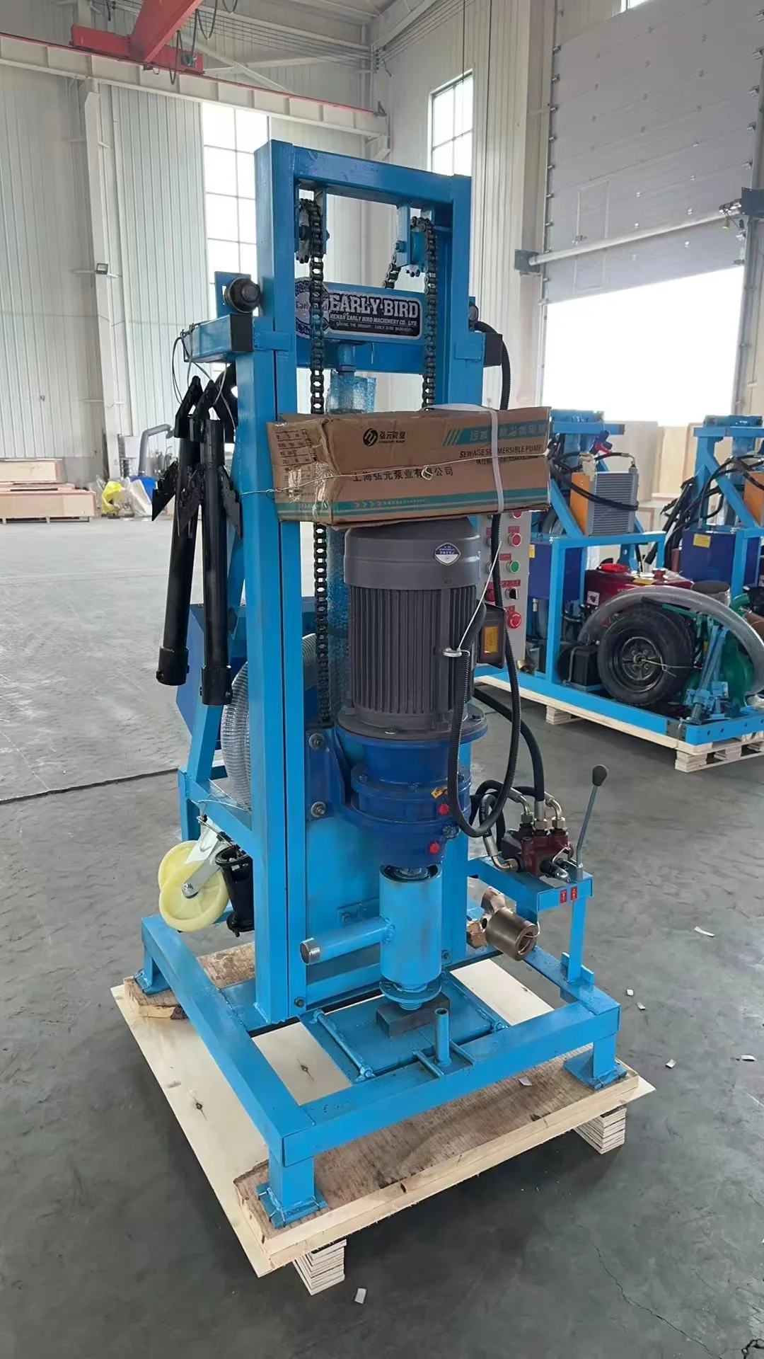 

50m 80m 100m Hot Sale Motor Water Well Drilling Rig for Sale Tanzania
