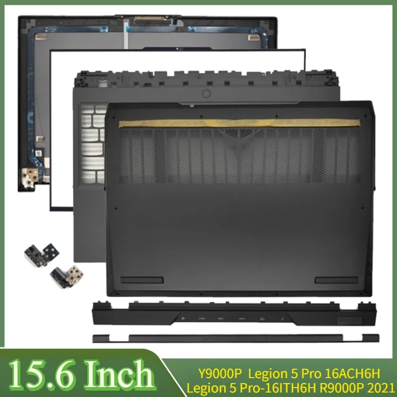 15.6For Legion 5 Pro 16ACH6H Y9000P R9000P 2021/2022 Legion 5 Pro 16ITH6H Laptop LCD Back Cover Front Bezel Palmrest Bottom Case