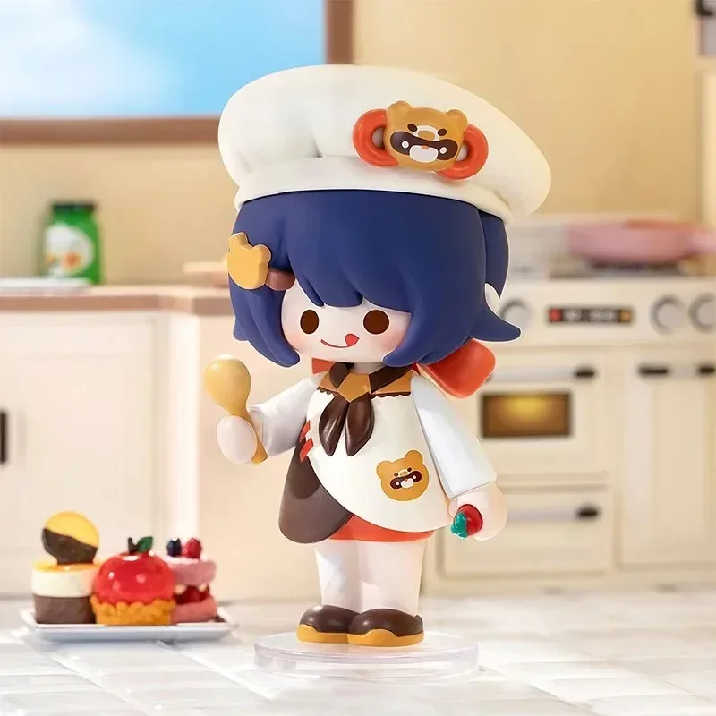 

Original Genshin Impact Dress Up Dreams Themed Chibi Series Blind Box Toys Mystery Box Mistery Caixa Action Figure Surpresa Gift