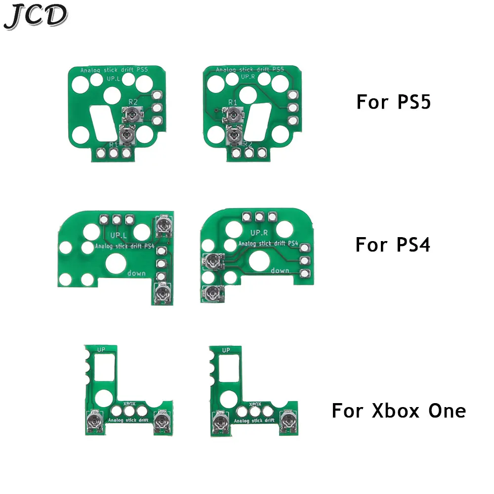 

JCD 1Pair For PS5 PS4 Controller Reset Drift Analogue Thumb Stick Joystick Repair For XBOX ONE Series X S Calibration Module