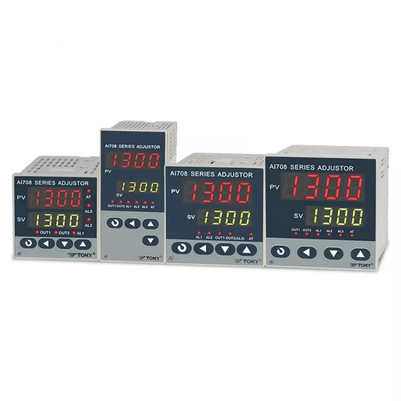 Controlador de temperatura de pantalla de tubo digital grande con algoritmo PID dual industrial de alta precisión