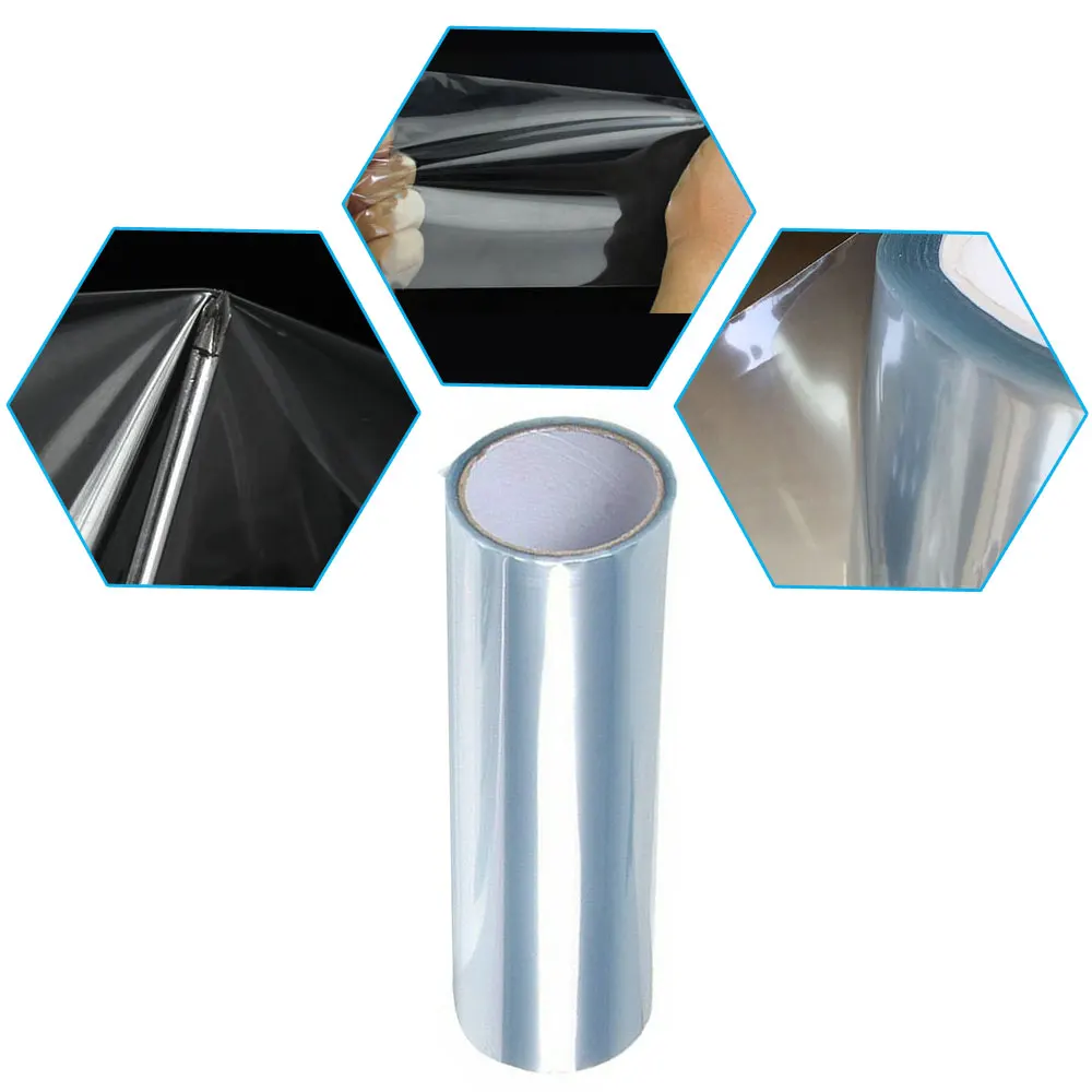 1x 30*120cm Clear Car Light Covering Film Protector Film  Bumper Lamp Protection Wrap Sticker Headlight Taillight Car Body Film