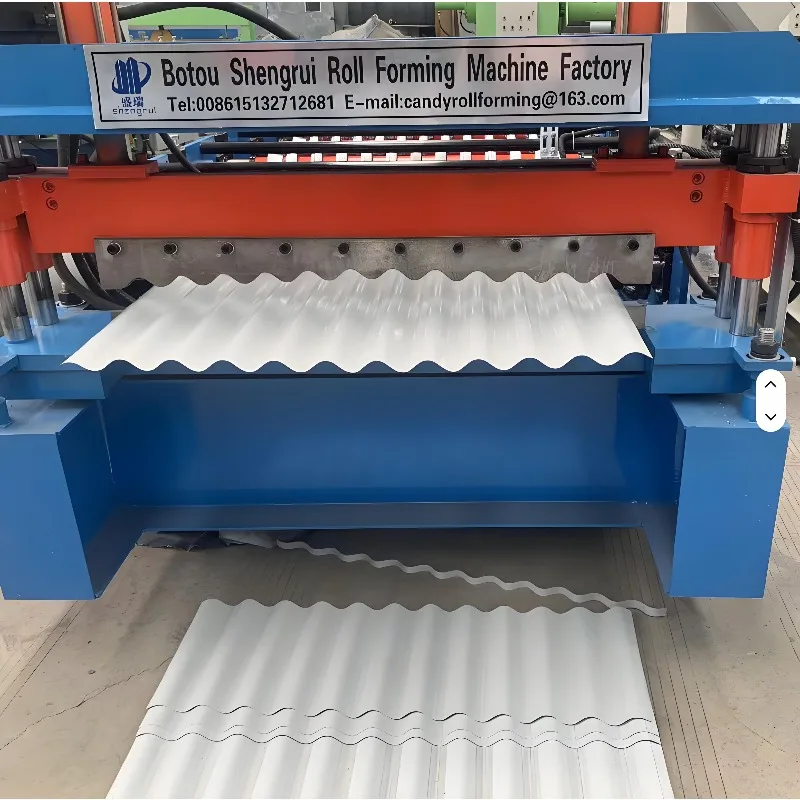 Double Layer Roof Sheet Roll Forming Machine Automatic Steel Roofing Panel Production Equipment for Factory Use
