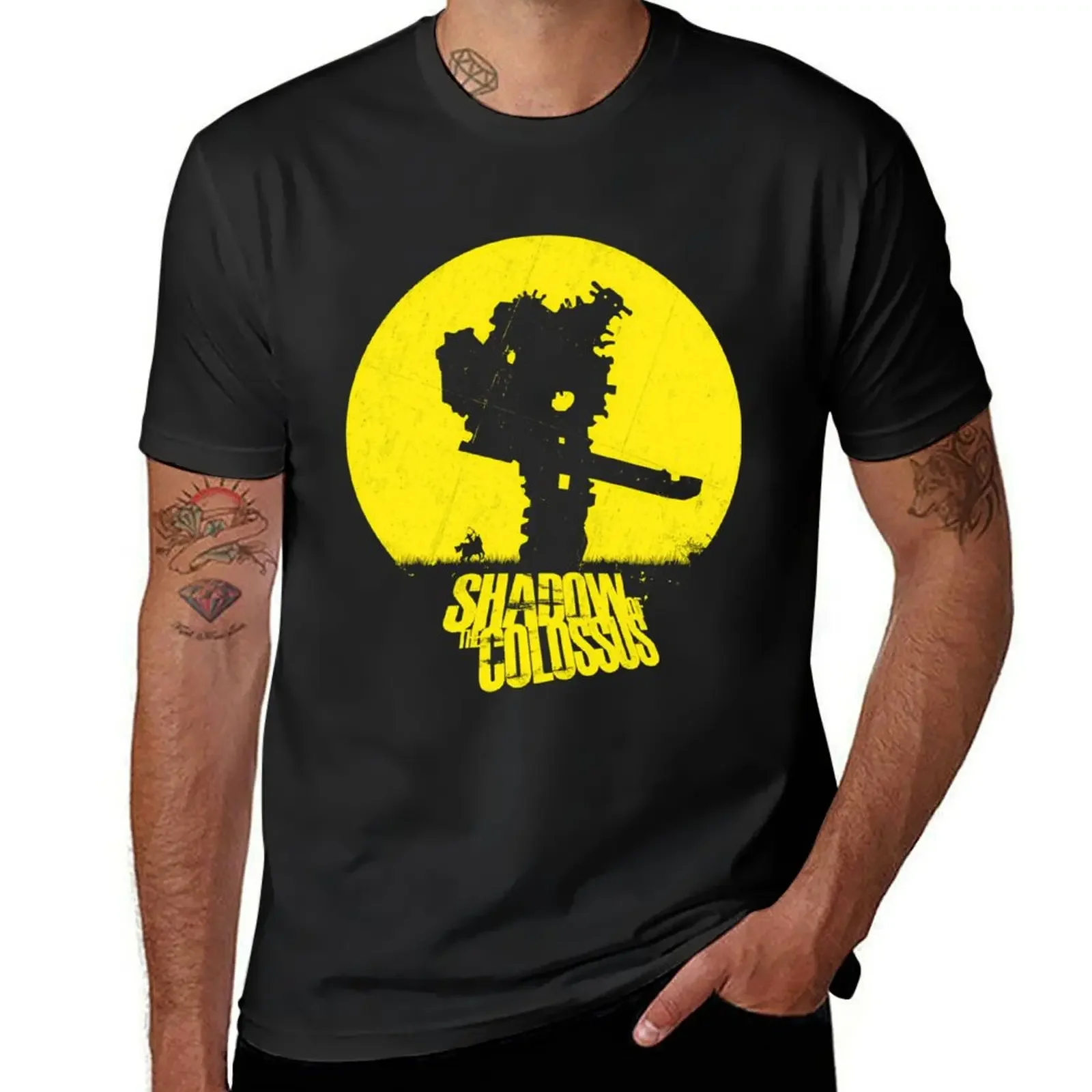 Shadow of the Colossus T-Shirt blacks vintage anime shirt vintage t shirts cute clothes mens workout shirts