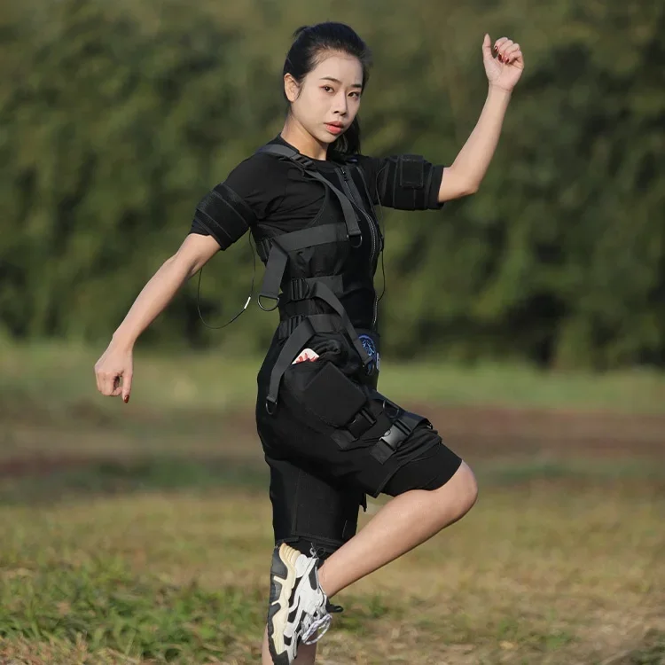 

Best Fitness Workout Electric Muscular Stimulator Body Suit With Wireless Function