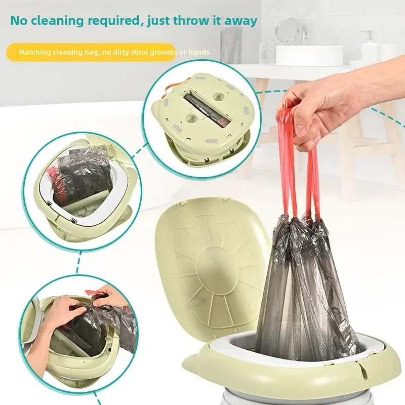 ポータブルトイレ 幼児旅行用 折りたたみ式トイレトレーニングトイレ 車用 キャンプ 屋内 屋外 バスルーム 赤ちゃん 子供 子供用