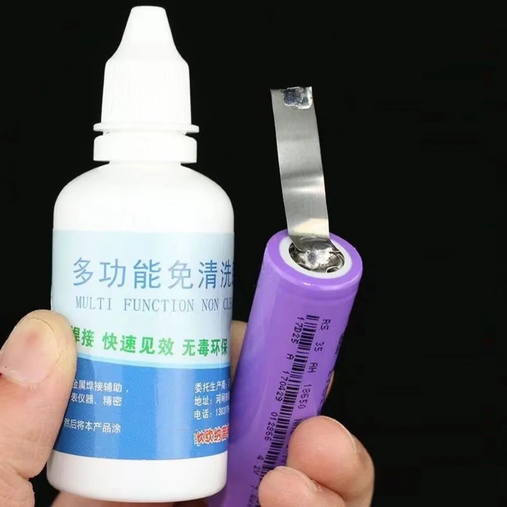 

50ml Stainless Steel Flux Battery Electrode Soldering Quick Repair Strong Solder Flux Soldering Flux Liquid