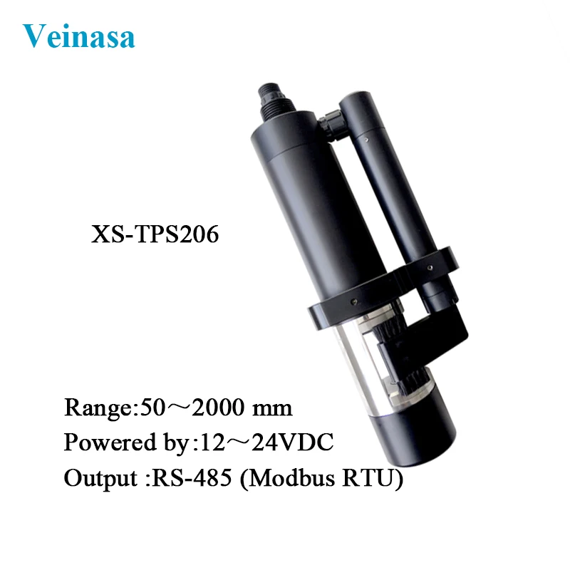 XS-TPS206 Industrial PH Meter Digital Online Rs485 Water Quality Monitoring Transparency Sensor Temperature Compensation