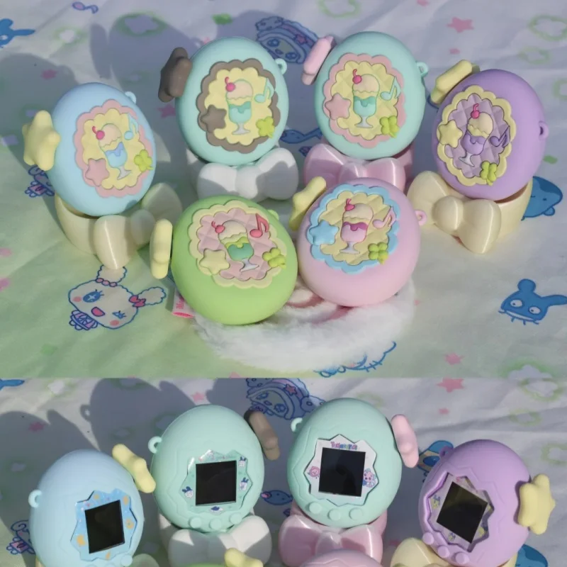 다마고치 해피 가든 파라다이스 실리콘 보호 세트 스타 시리즈 노브 쉘 액션 피규어 장난감 및 취미 액세서리