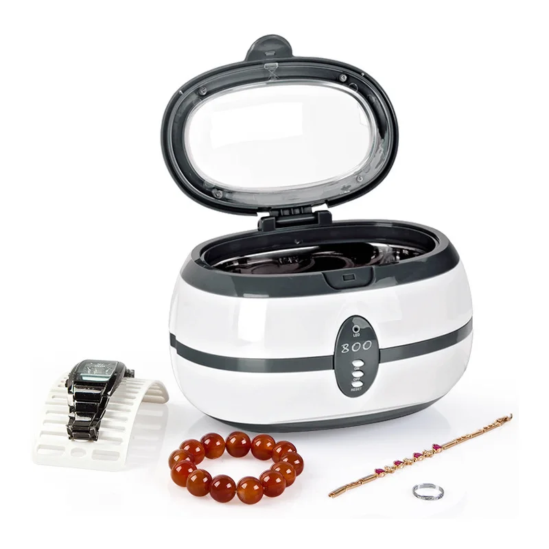 آلة التنظيف بالموجات فوق الصوتية، اتصالات التنظيف، النظارات، الساعات، المجوهرات، يمكن تنظيفها بشكل منتظم #4