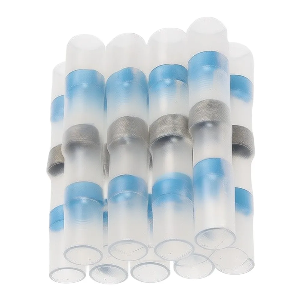 Solder Ring Heat Shrink Tube Terminal Waterproof Polyolefin Construction for Harsh Environment Automotive Marine Applications