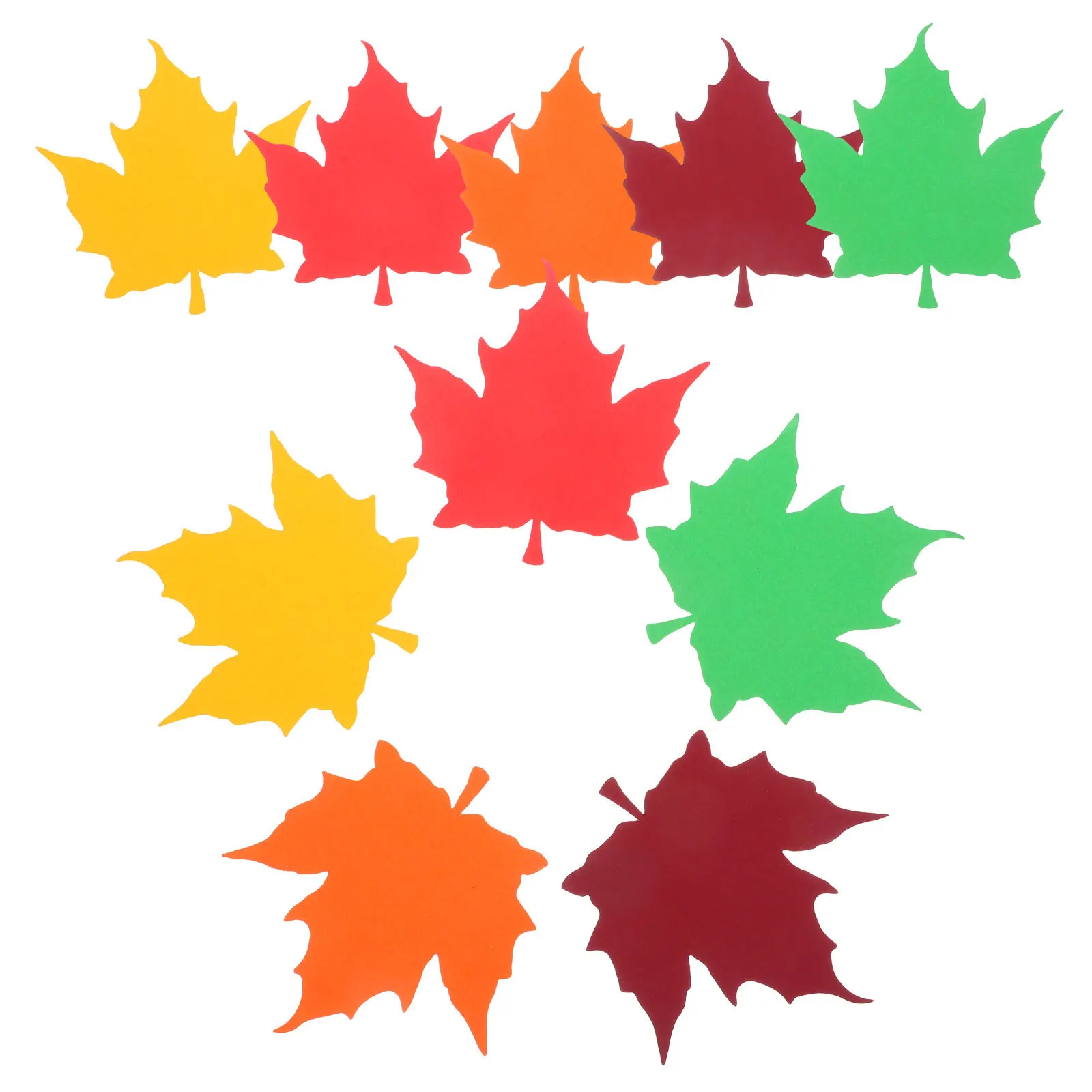 150 قطعة أوراق القيقب القواطع الخريف ورقة الشارات DIY بها بنفسك الخريف ديكور الفصول الدراسية لوحة الإعلانات مهرجان الحصاد الفصول الدراسية يترك القواطع