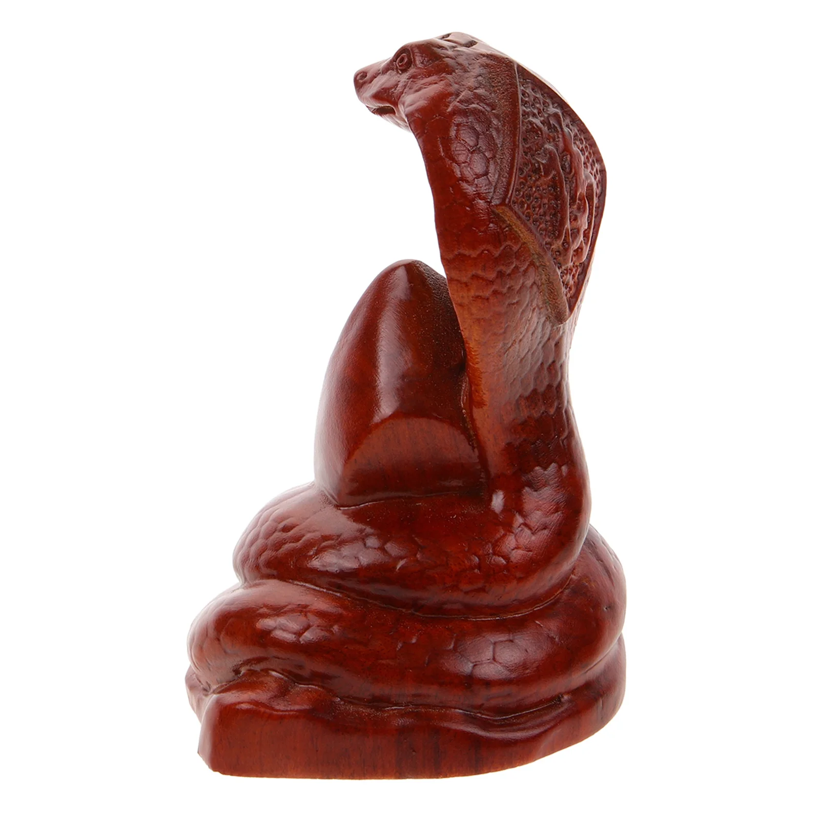 خشبية منحوتة ثعبان تمثال واقعية حية محاكاة ثعبان النحت حديقة المنزل الجدول الديكور حفلة محاكاة ساخرة الدعامة