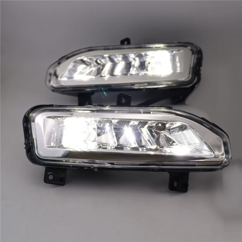 

1Pair Front Bumper Driving Headlights LED Fog Light Lamp Parts For Nissan X-Trail Micra Qashqai Sentra Almera Sunny 2017-2022