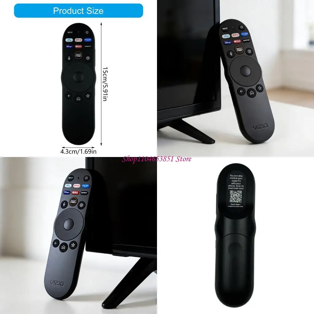 Remote Control XRT270 Ergonomic Grip Reduced Fatigue Shatter Resistant ABS Quick Battery Replacement System 