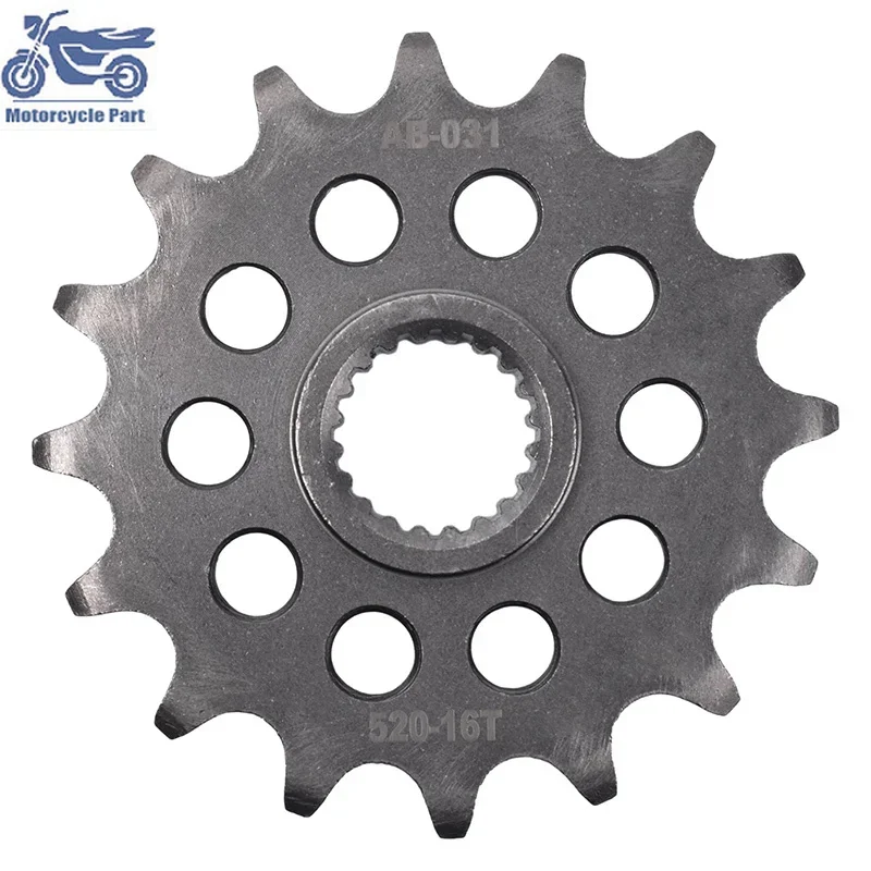 520 40T 16T Motorcycle Front Rear Sprockets 20CrMnTi For BMW G310GS G310 310R G310R 2016 2017 2018 2019 16T/40T 520 Chain