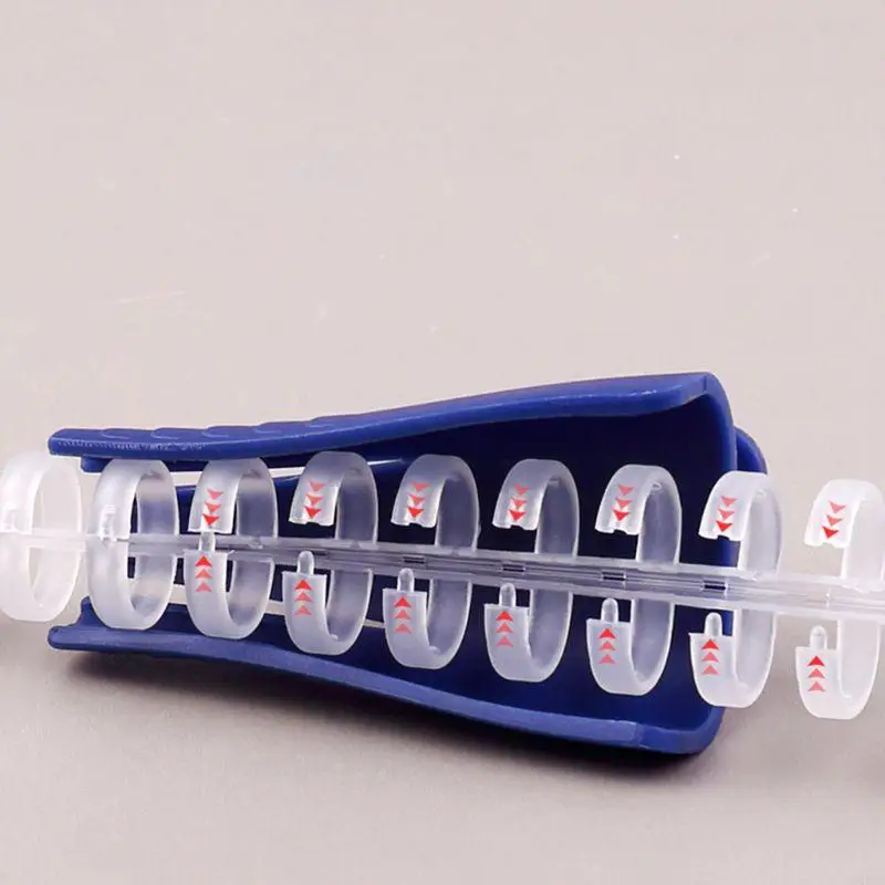 g8ta 플라스틱 느슨한 잎 바인더 링 오프너 바인딩 노트북 문구 사무용 학교 공부