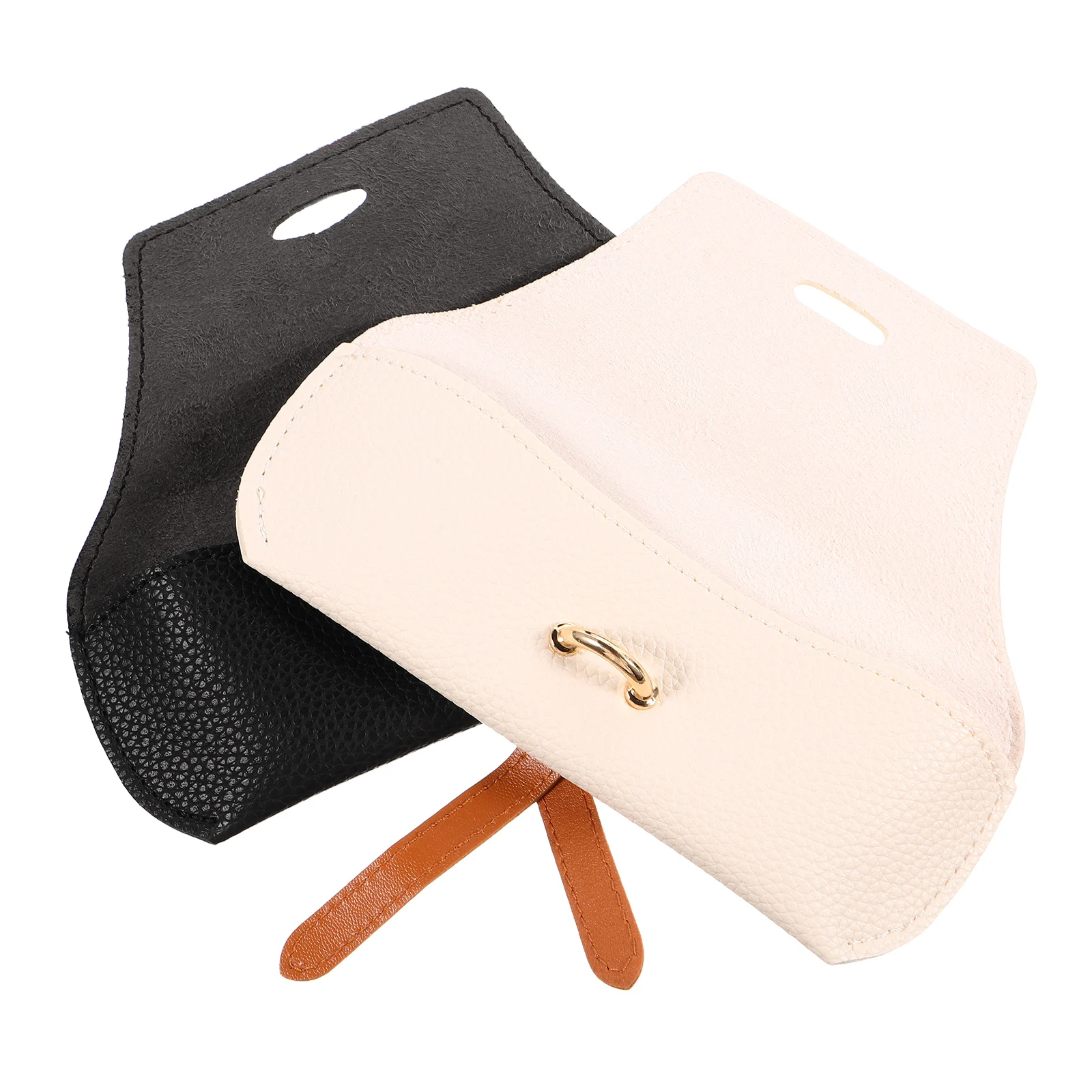 

2pcs Glasses Storage Bag Soft Pouch Compact Sunglass Case Women Travel Protection Portable Eyewear Organizer Glasses Holder