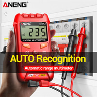 ANENG M113 1999 Counts Mini Multimeter Digital Inteligent AC/DC Voltage Meter Ohm NCV Electricity Tools Measuring Instruments