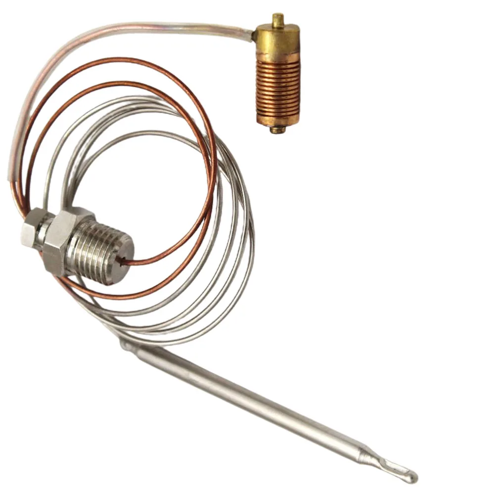 710 Temperature Sensor for Gas Fryer Control Systems 140 to 210C Range Sensing Bulb 6mm Capillary 0.24mm Threaded Pipe 10mm
