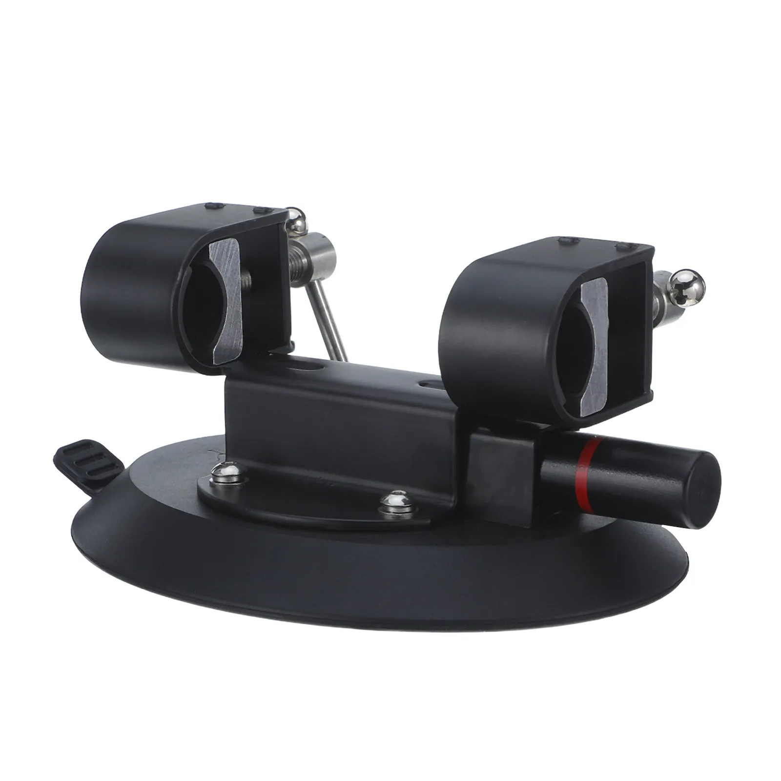 Suction Cup Flag Pole Mount Strong Grip Vehicle Flagpole Holder No Drilling for Car Truck Rv Boat Outdoor Advertising Display