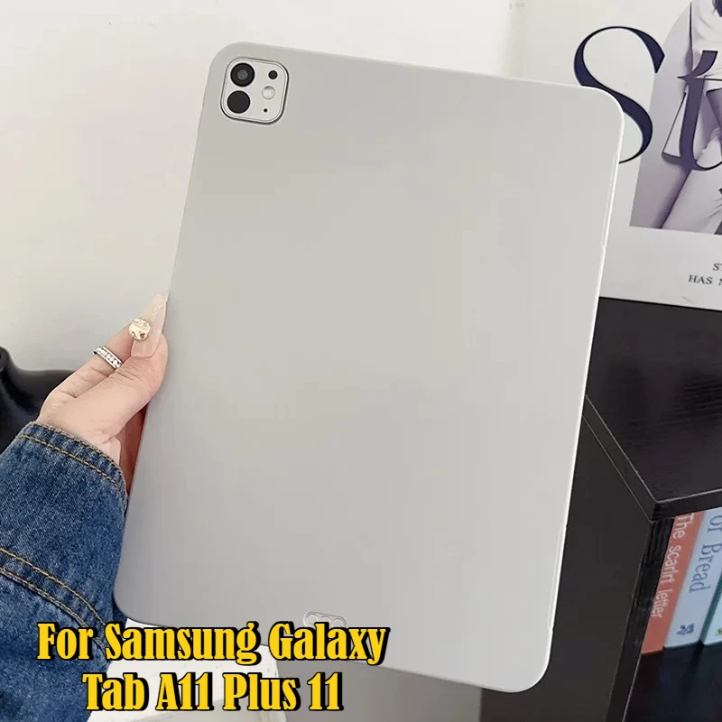 

Skin Feel Ultra Thin Soft Case for Samsung Galaxy Tab A11 + 11 A9 8.7 S11 11 2025 S10 Lite S9 FE 10.9 Plus 12.4 Shockproof Cover