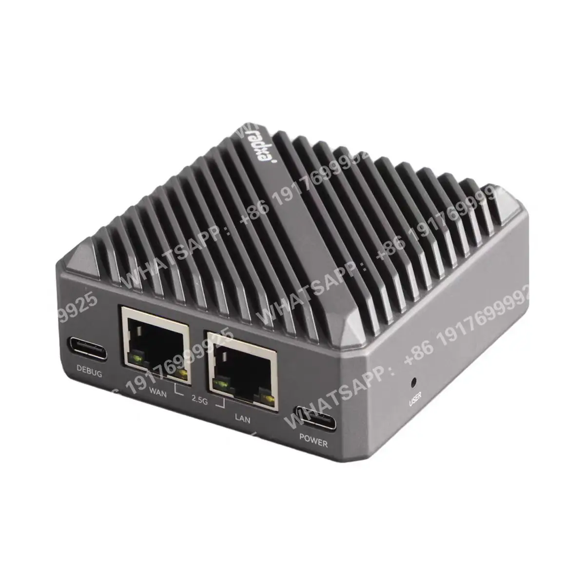 Dual 2.5 Gigabit Ethernet Radxa E52c, 6-core Cpu, Aluminum Alloy , 5tops Npu