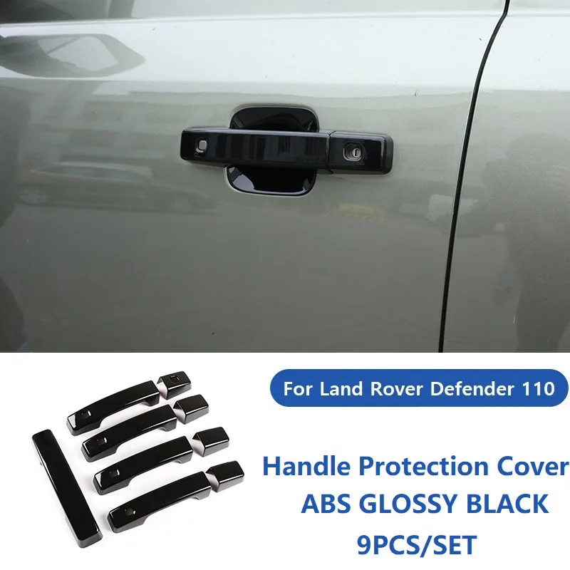 For 2020-2024 Land Rover Defender 90 110 ABS car styling car exterior door handle bowl cover sticker car protection accessories