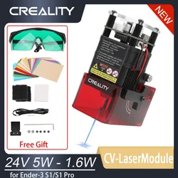 CREALITY CV-Kit de módulo láser 1,6 W 5 W 10 W 24 V protección de seguridad enfoque preciso para Ender-3 S1/Ender-3 S1 Pro/Ender-3 S1 Plus