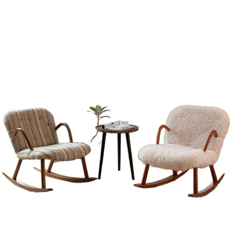 

Solid wood leisure table and chair combination balcony living room small apartment household