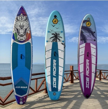 SUP Inflatable Paddle Standing Paddle Single Double Rowing Water Skiing Online Celebrity Surfboard Water Sizing Board