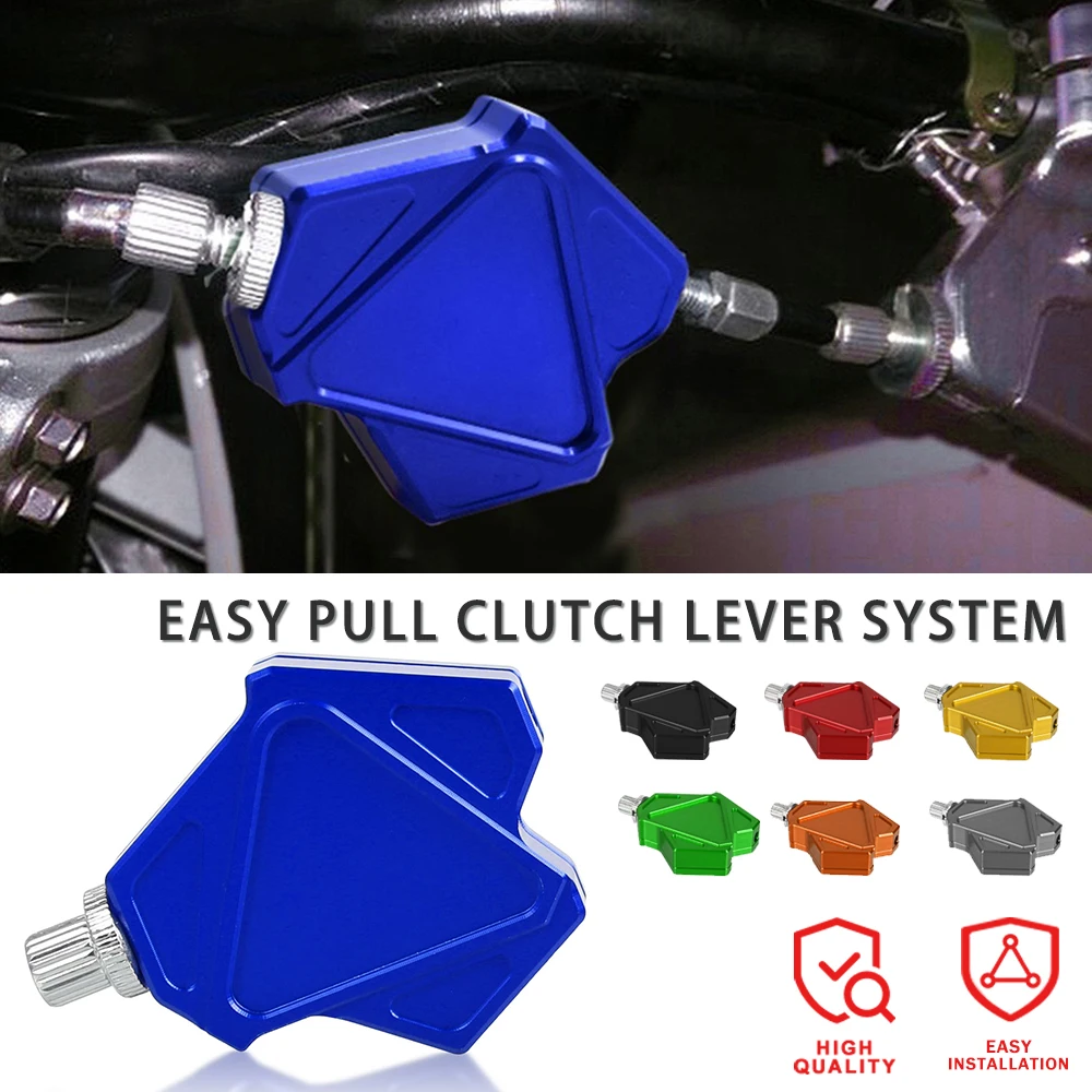 For Yamaha FZ6R 2009-2017 FAZER600(FZ6S/FZ6/FZ6N)FZ6R FAZER 2004-2010 Motorcycle CNC Stunt Clutch Lever Easy Pull Cable System